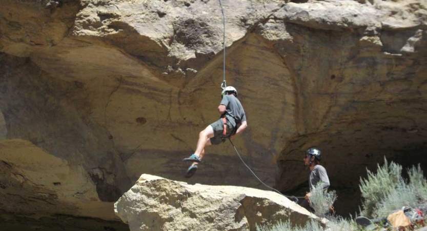 rock climbing program for teen boys